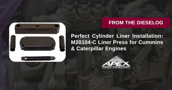 Perfect Cylinder Liner Installation: M20104-C Liner Press for Cummins & Caterpillar Engines